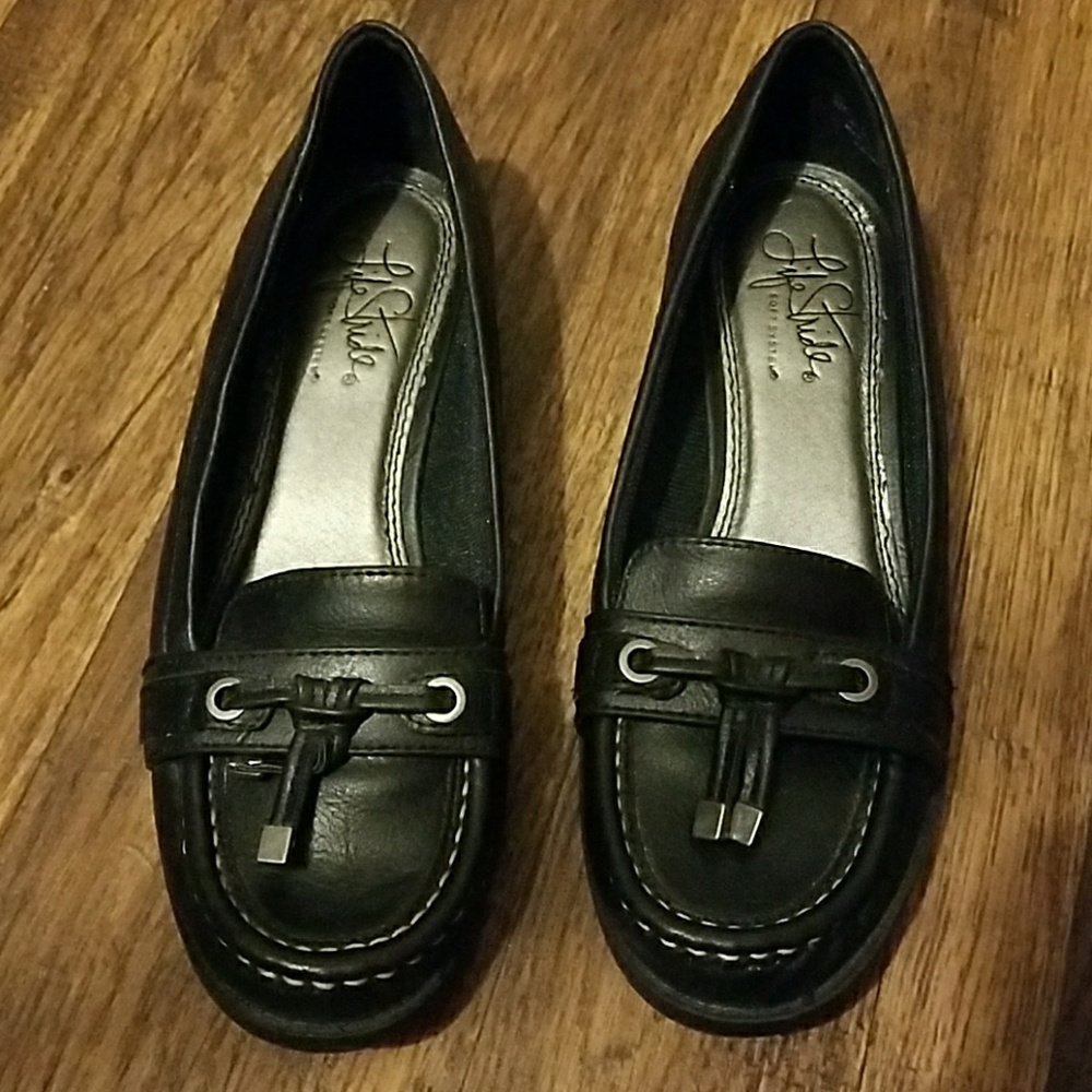 Black Loafers/life Stride